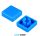 Square Cap for 12x12x7.3mm Square Tachile Switch Blue