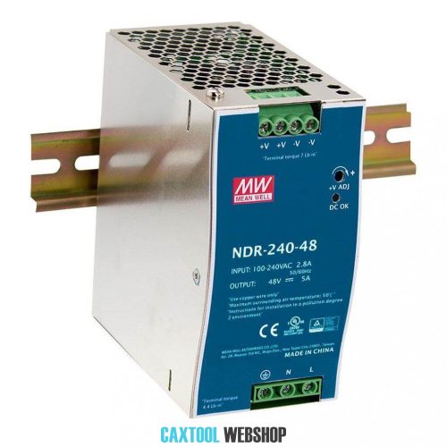 Mean Well napájací zdroj NDR-240-48 240W 48V 5A