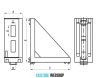 B8 fixační úhelník 30 x 60 mm, drážka 8